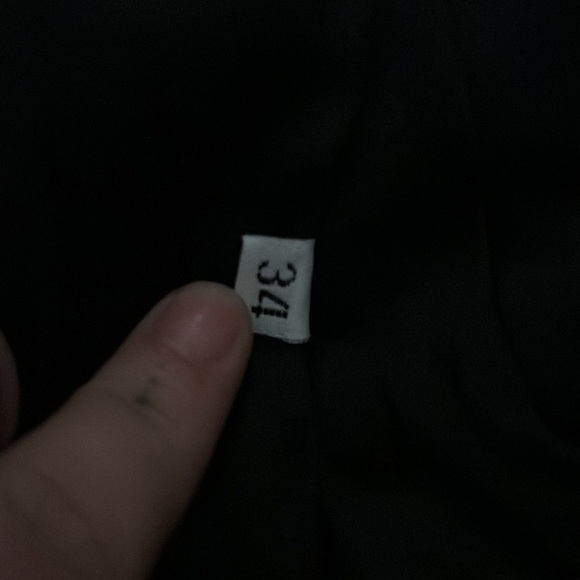 Vintage Genuine Leather High Rise Straight Leg Leather Pants - Picture 6 of 6